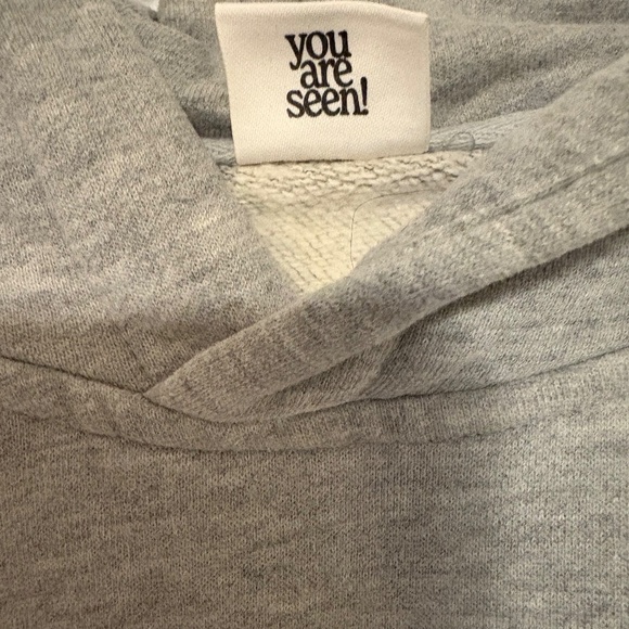 Gray Oversized See The Way I See Hooded 2XL Sweatshirt - Picture 5 of 5